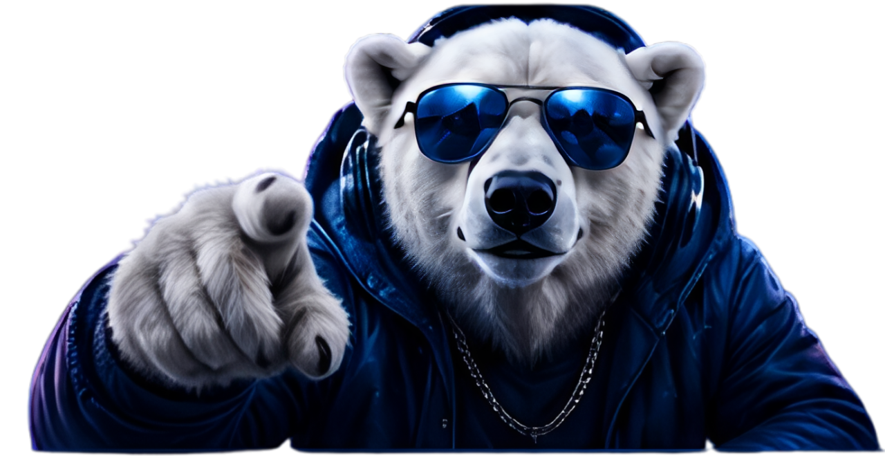 Bären-Sound Maskottchen